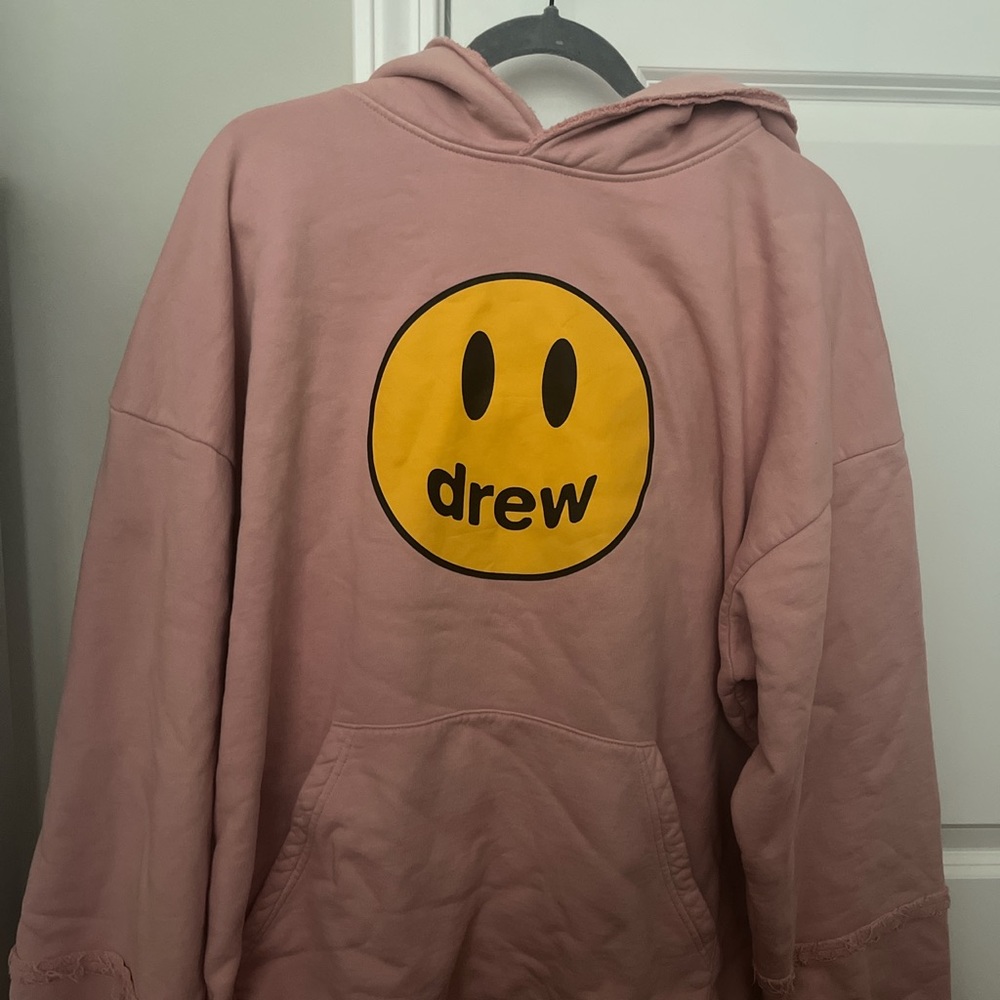 Pink DrewHouse “Reconstructed” Hoodie